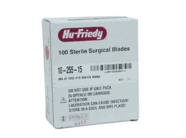 Scalpel blades Fig 15 100pcs
